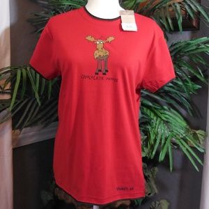 NWT "CHoCoLATe MooSe" tshirt. Size S